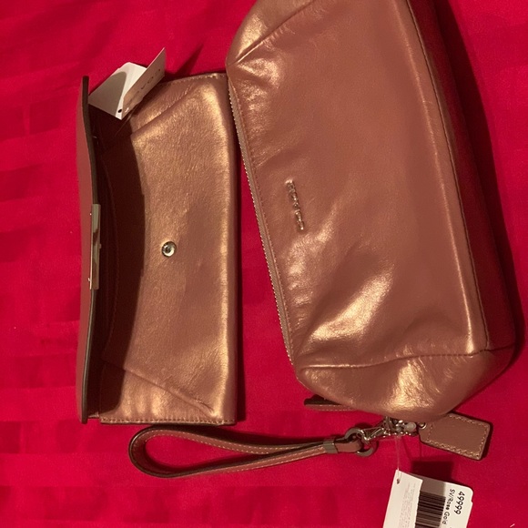 Rose gold Madison Authentic Coach bag set - Picture 7 of 8